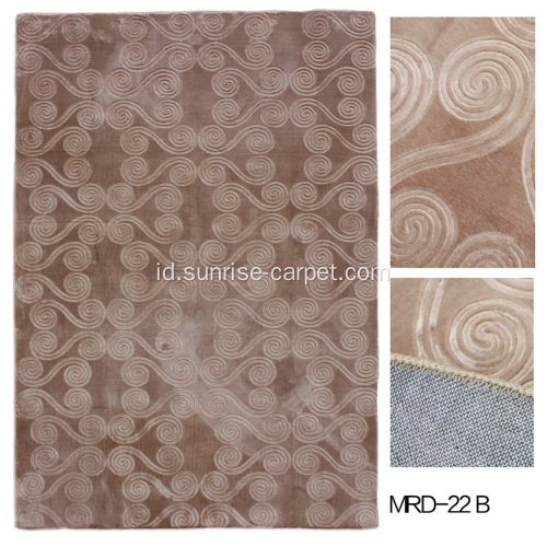 karpet dinding ke dinding dengan embossing